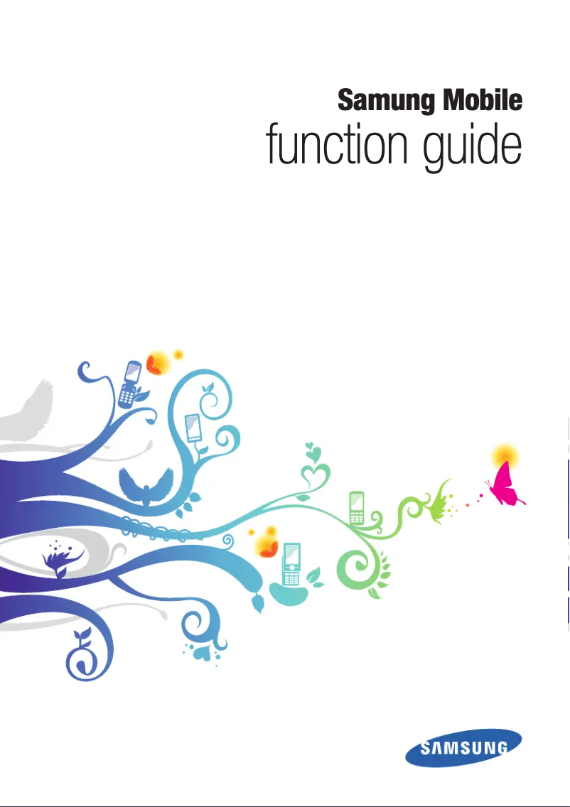 Page n°1 - Manuel utilisateur Samsung C5130