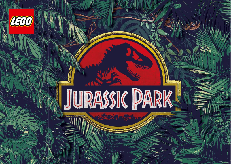 Page n°1 - Consignes visuelles Lego Jurassic Park 76956