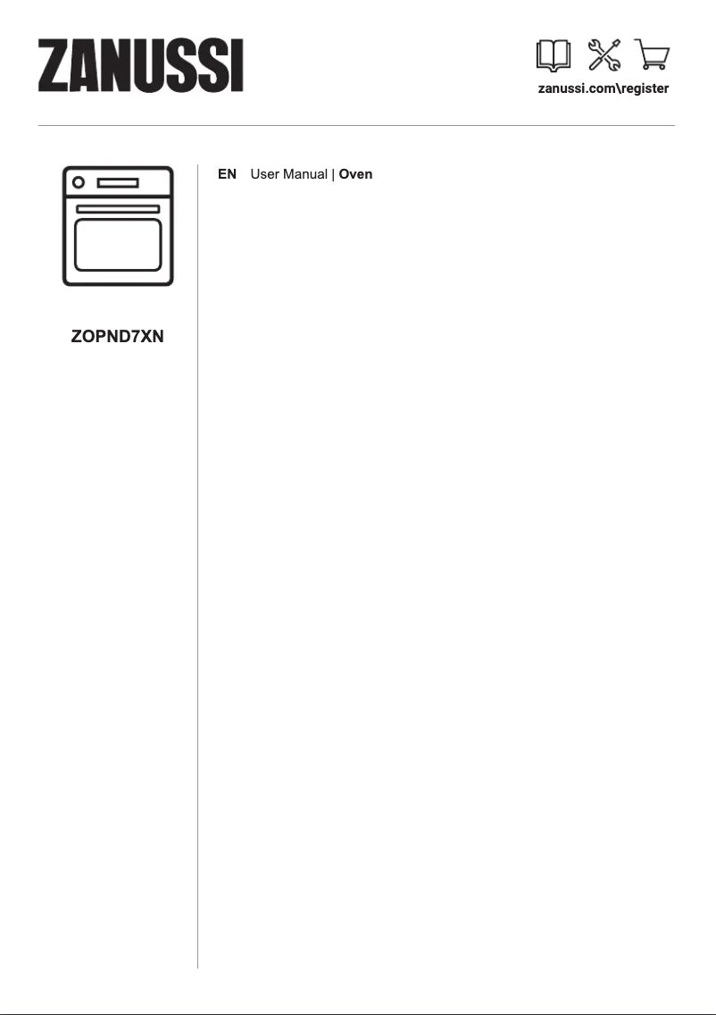 Page 1 de la notice Manuel utilisateur Zanussi ZOPND7XN