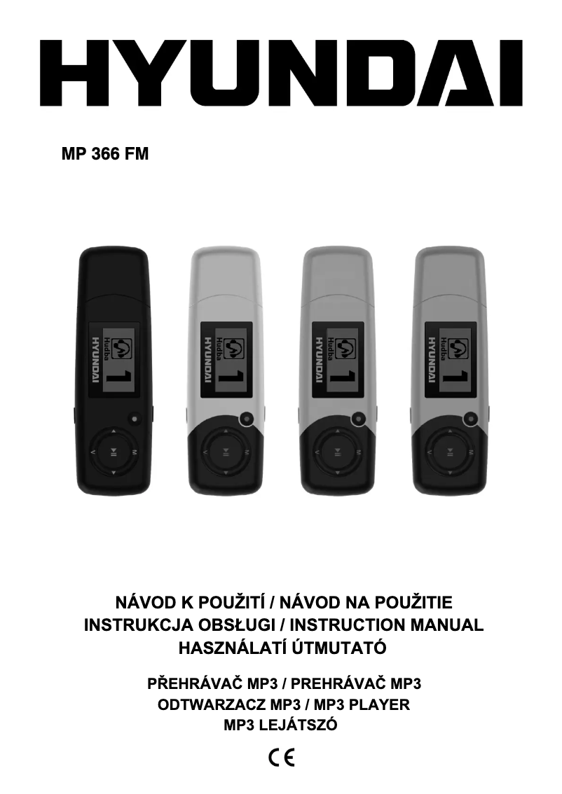 Page n°1 - Manuel utilisateur Hyundai MP 366 FM