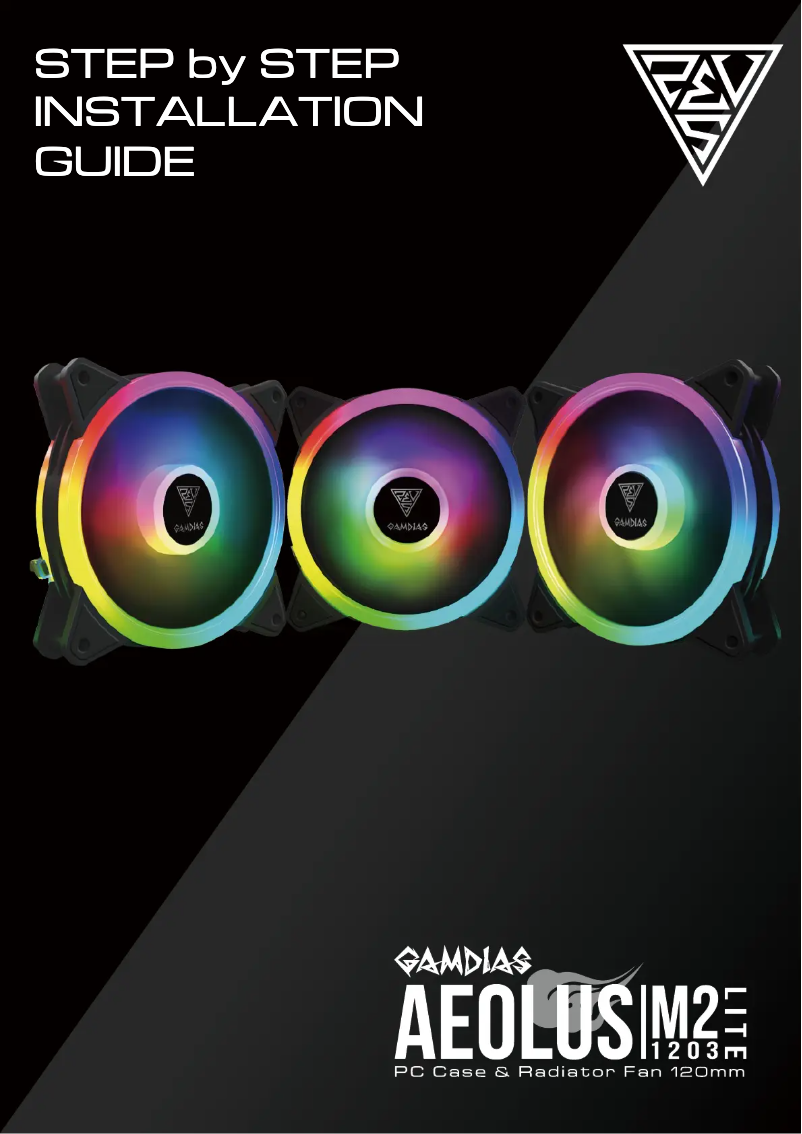 Page 1 de la notice Manuel utilisateur Gamdias AEOLUS M2-1203 LITE