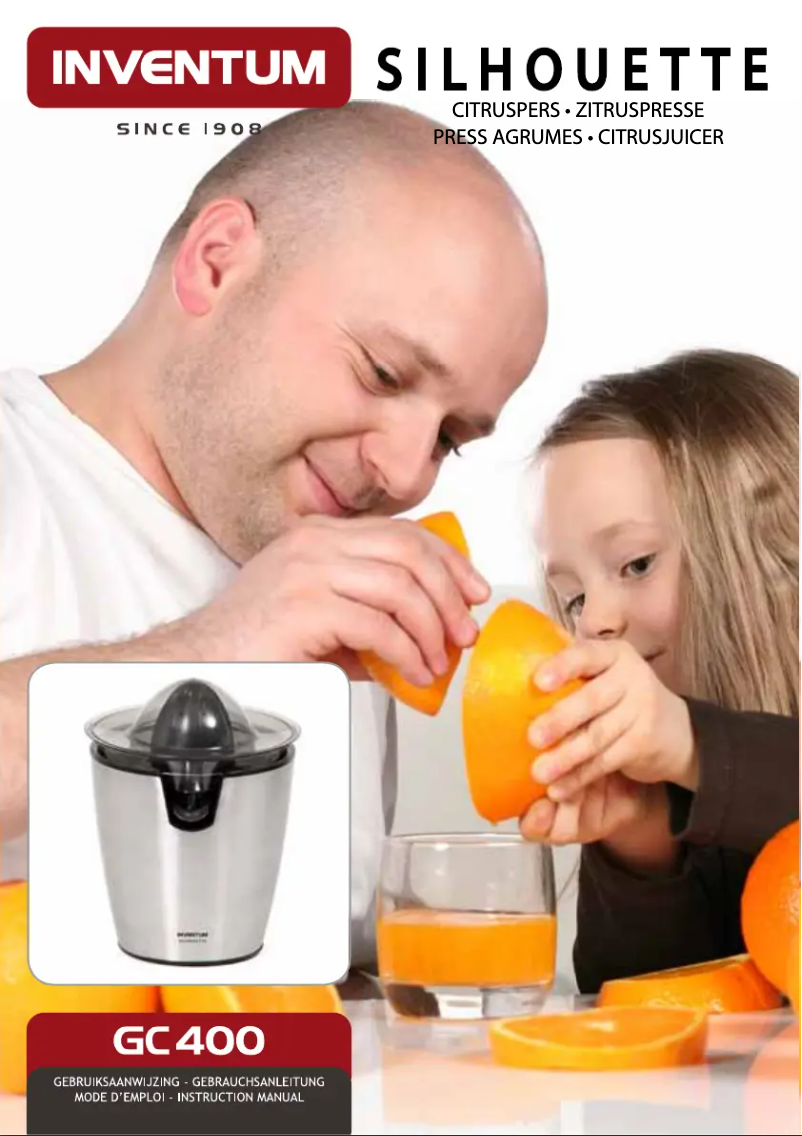 Page 1 de la notice Manuel utilisateur Inventum GC400