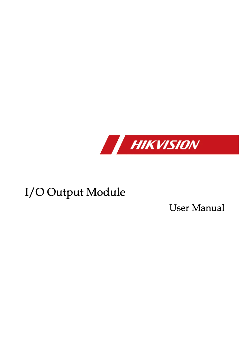 Page n°1 - Manuel utilisateur Hikvision DS-K2M060/Face
