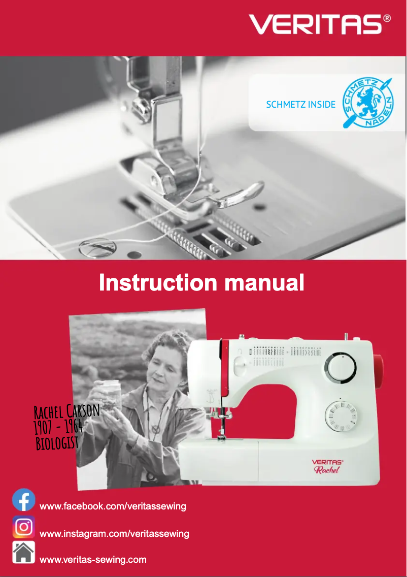 Image de la première page du manuel de l'appareil Rachel