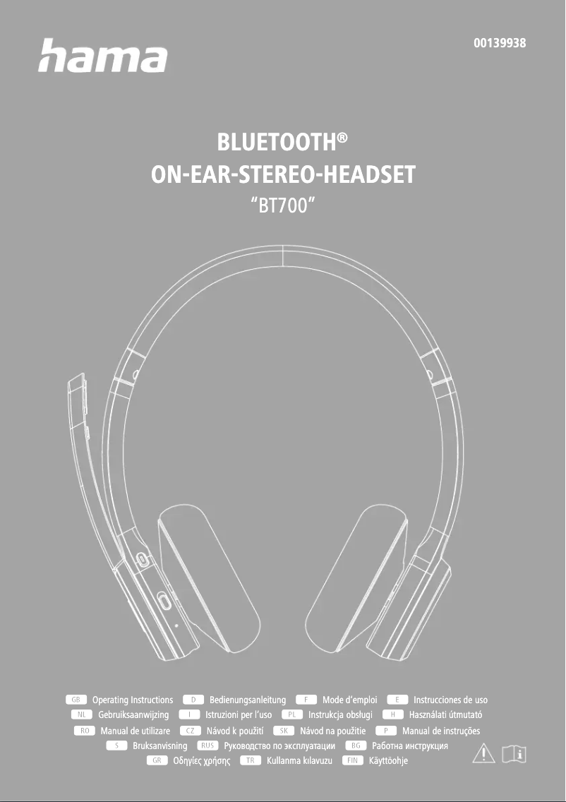 Página 1 del manual Manual de usuario Hama BT700