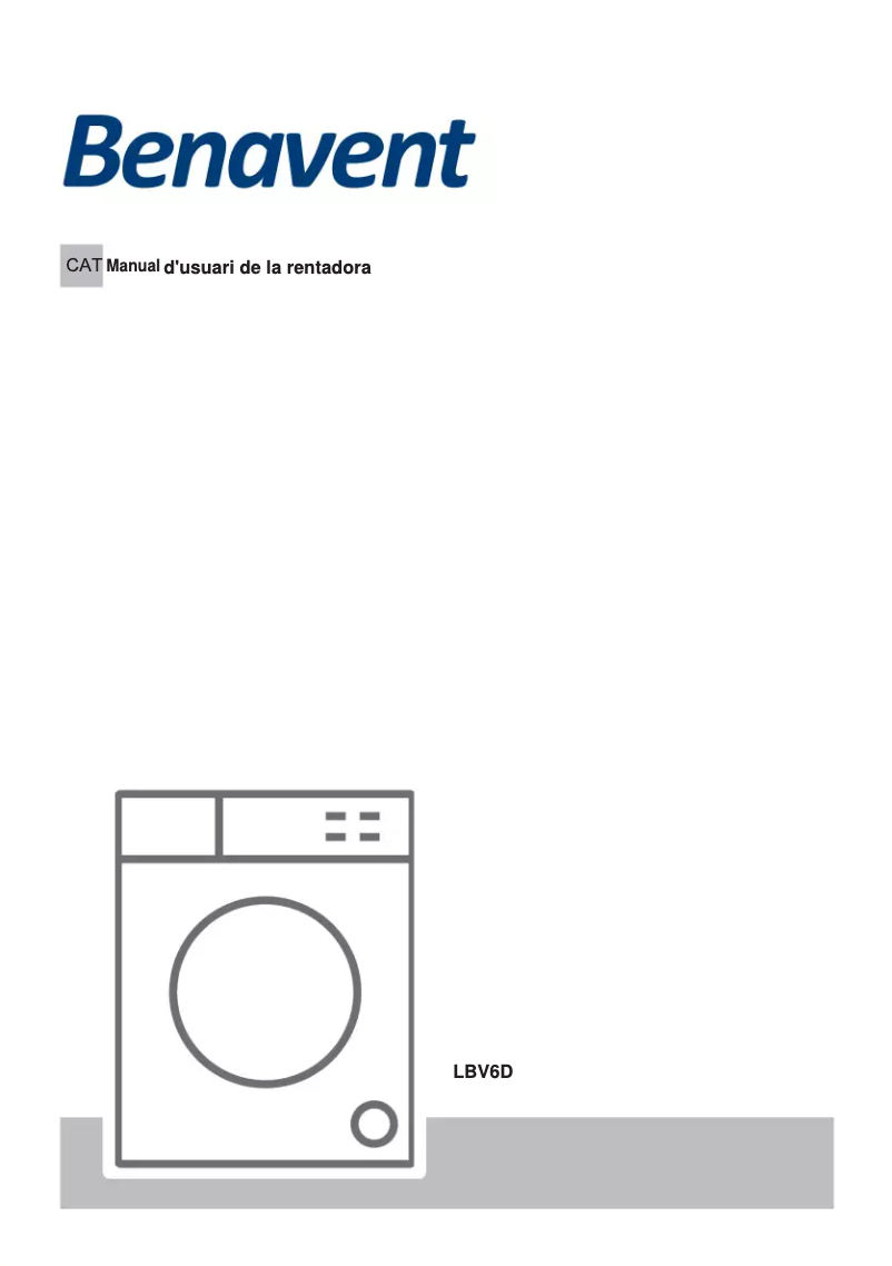 Page 1 de la notice Manuel utilisateur Benavent LBV6D