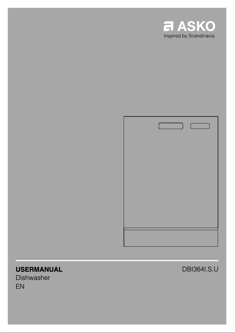 Page 1 de la notice Manuel utilisateur Asko DBI364I.S.U