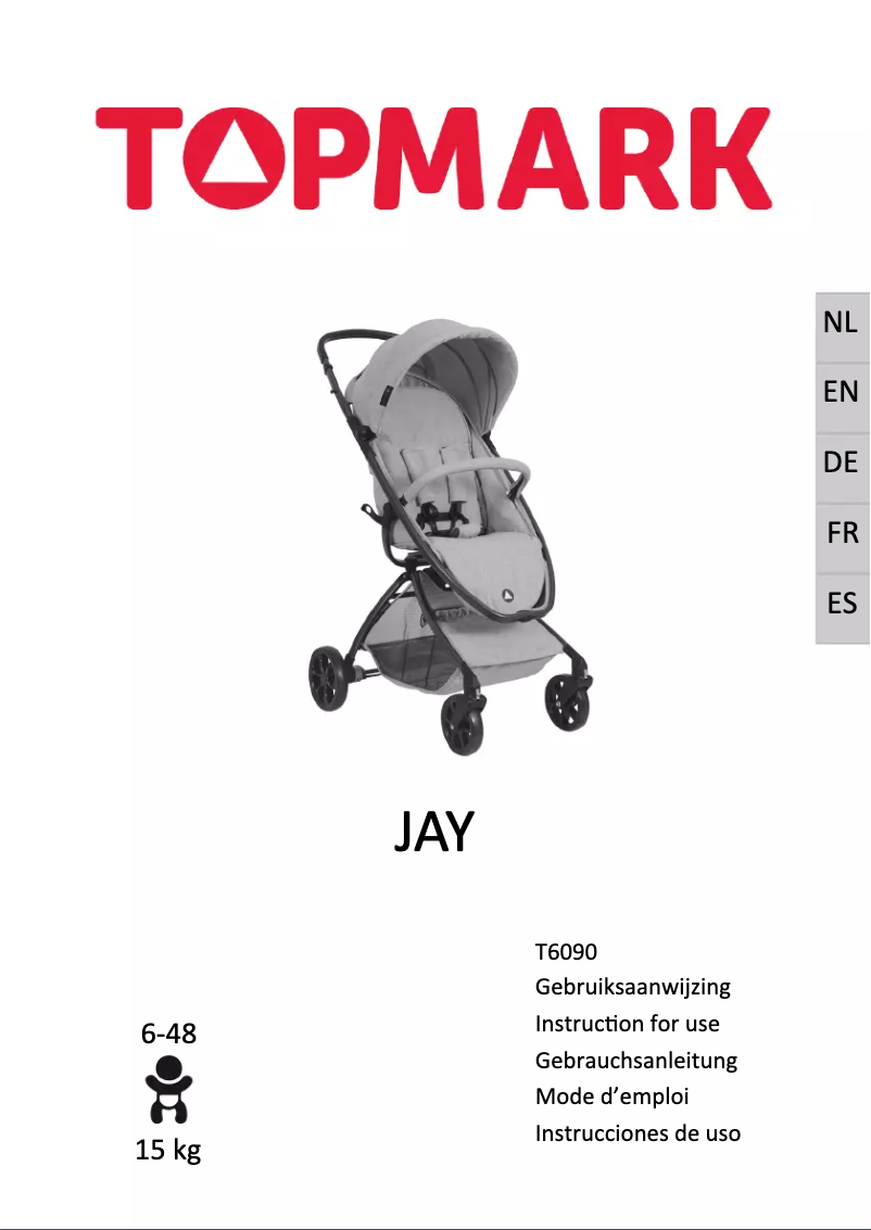 Page 1 de la notice Manuel utilisateur Topmark Jay