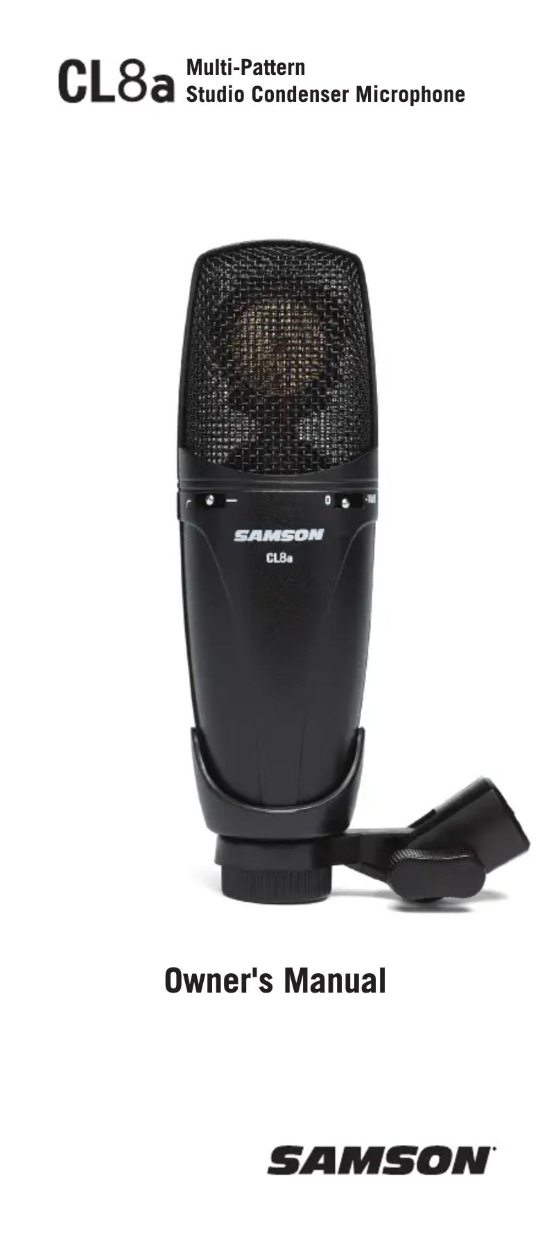 Image de la première page du manuel de l'appareil CL8a