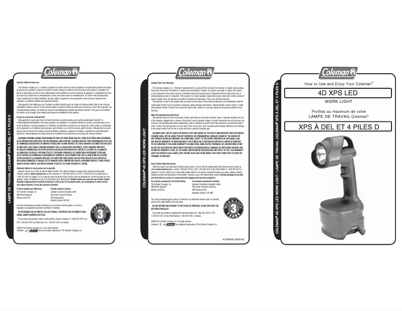 Image de la première page du manuel de l'appareil 2000008543