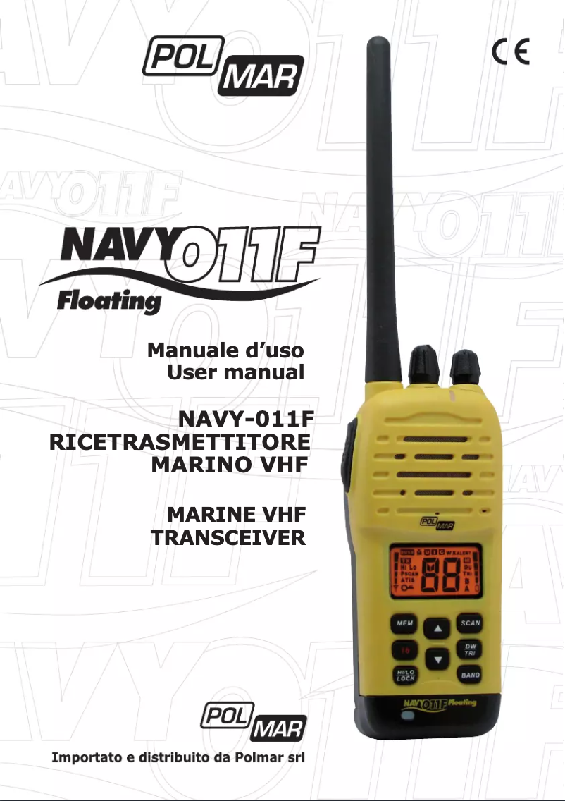 Image de la première page du manuel de l'appareil Navy 011F