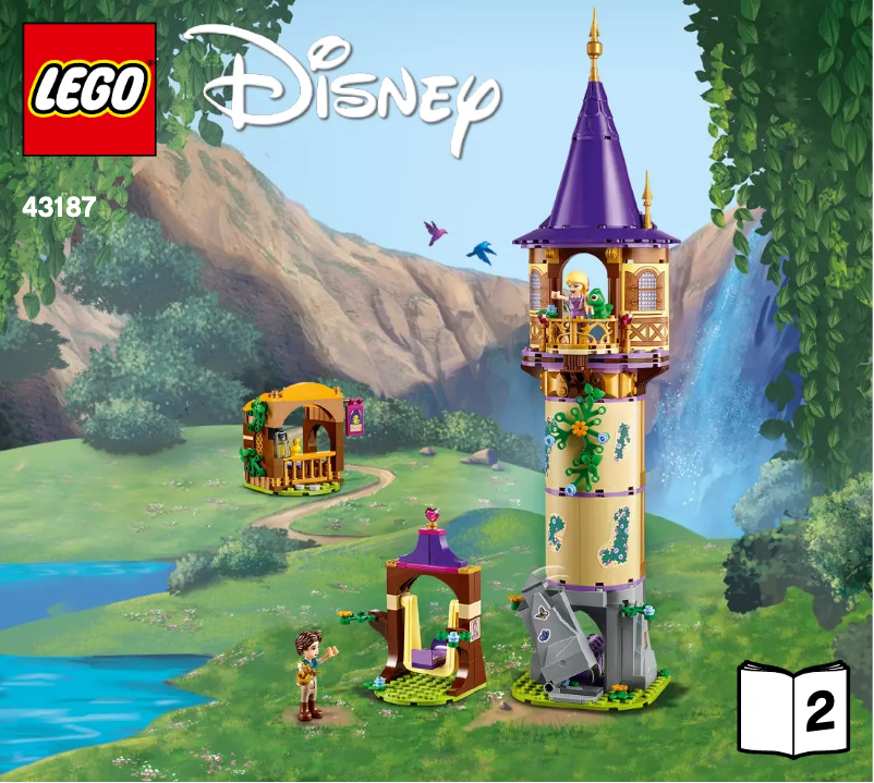 Page 1 de la notice Manuel utilisateur Lego Disney 43187