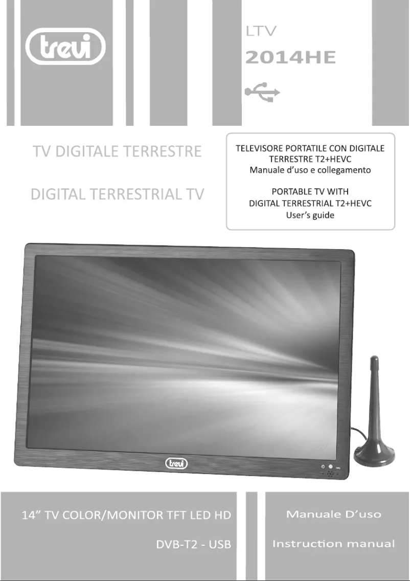 Image de la première page du manuel de l'appareil LTV 2014 HE