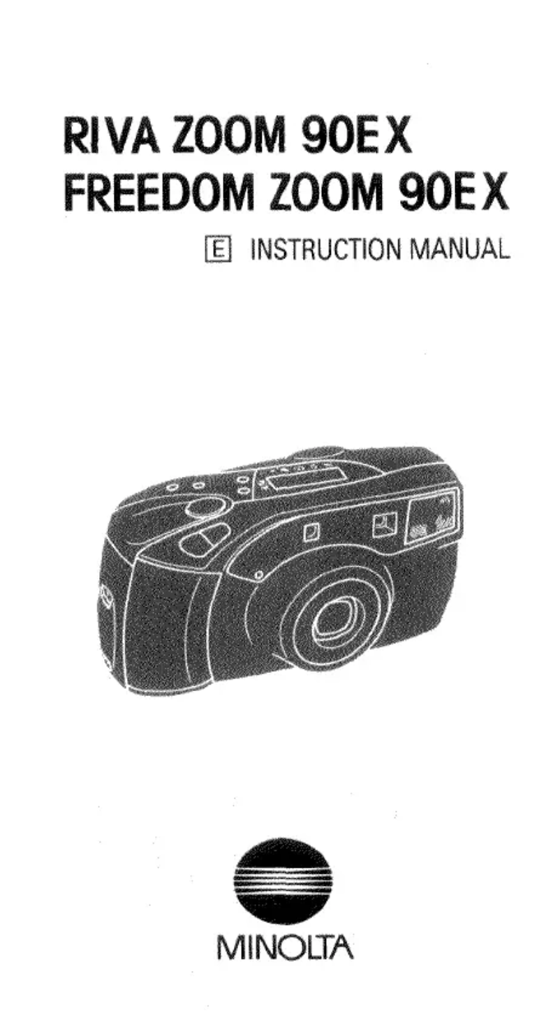 Image de la première page du manuel de l'appareil Riva Zoom 90EX