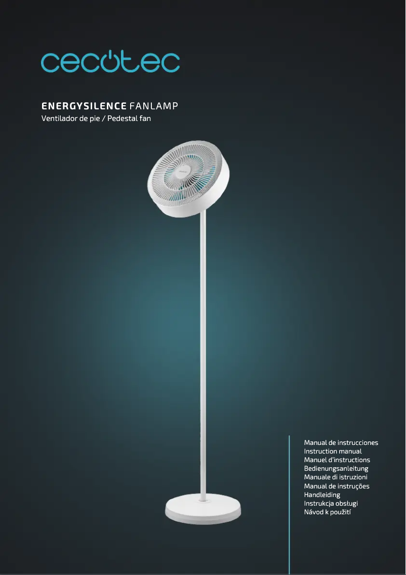 Image de la première page du manuel de l'appareil EnergySilence FanLamp