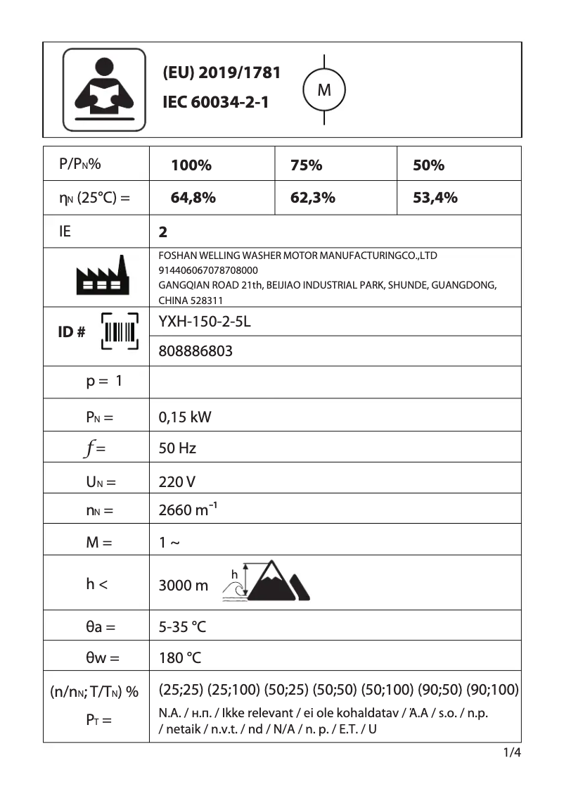 Page n°1 - Manuel utilisateur Electrolux EW6C527P