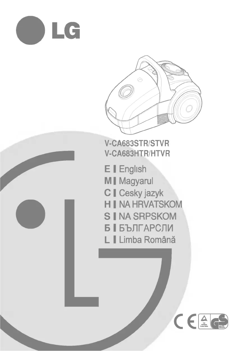 Imagen de la primera página del manual del dispositivo V-CA683STV