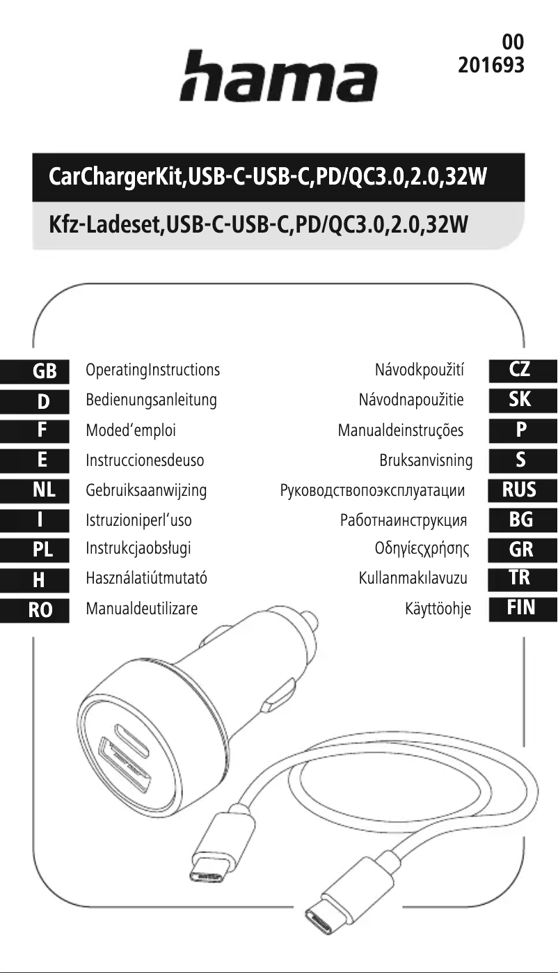 Image de la première page du manuel de l'appareil 00201693