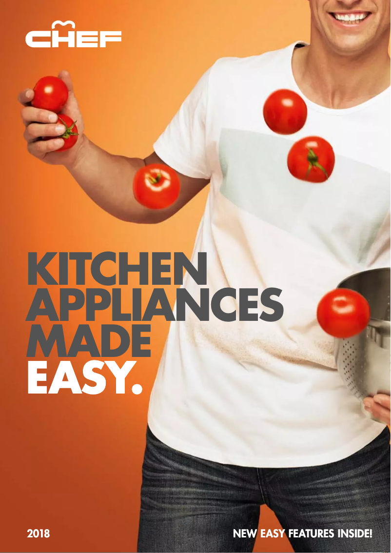Page 1 de la notice Brochure Chef CHS642WA