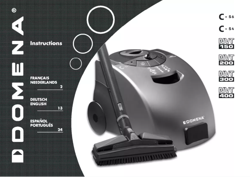 Page n°1 - Manuel utilisateur Domena CS 4