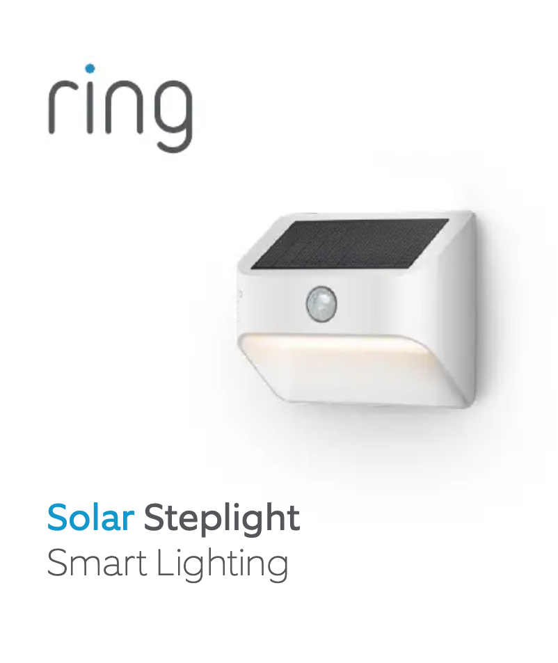 Page 1 de la notice Manuel utilisateur Ring Solar Pathlight