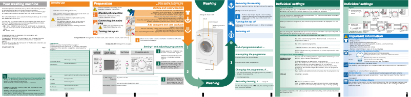 Page n°1 - Manuel utilisateur Bosch WAE 24463 BC