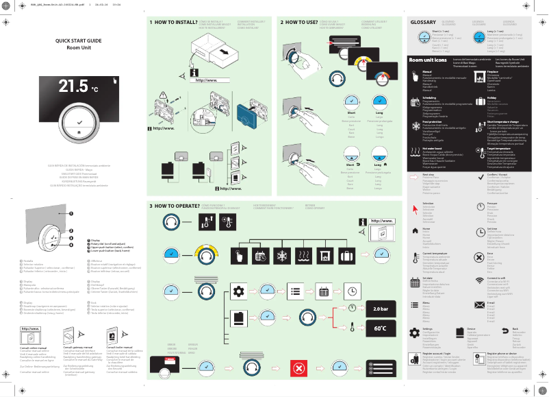 Image de la première page du manuel de l'appareil Connect TXM