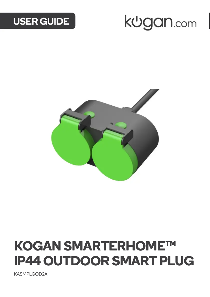 Page 1 de la notice Manuel utilisateur Kogan KASMPLGOD2A