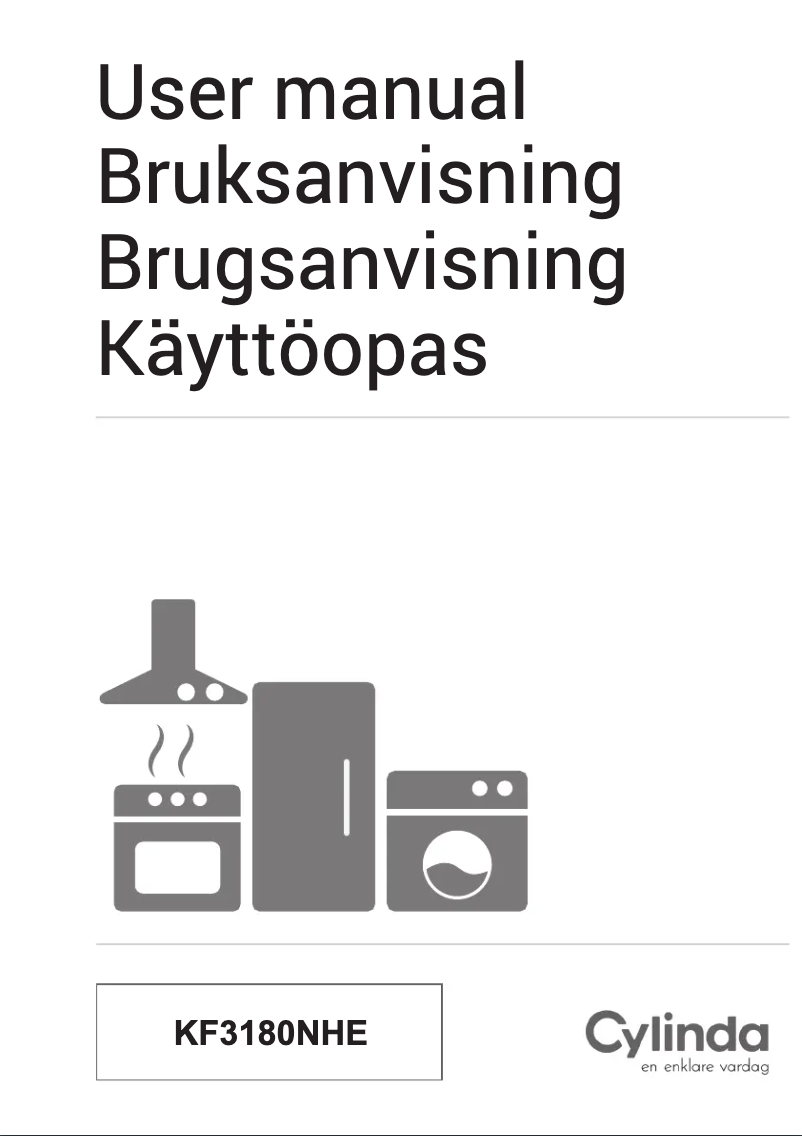 Image de la première page du manuel de l'appareil KF3180NHE
