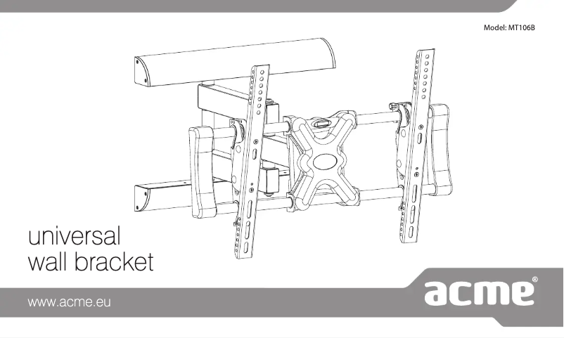 Page 1 de la notice Manuel utilisateur Acme United MT106B