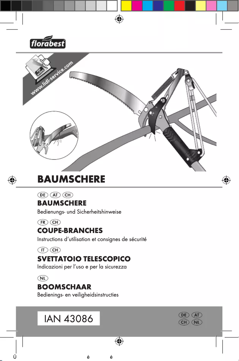 Image de la première page du manuel de l'appareil Z28344