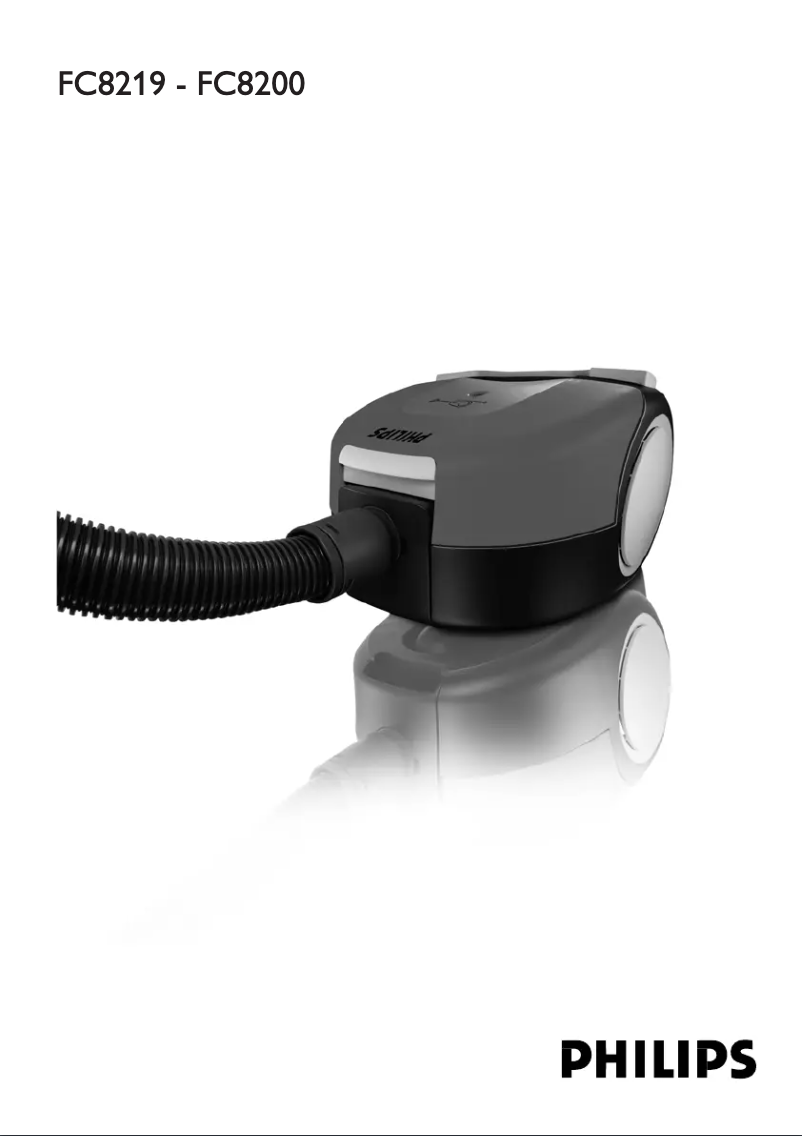 Página 1 del manual Manual de usuario Philips HomeCare FC8206