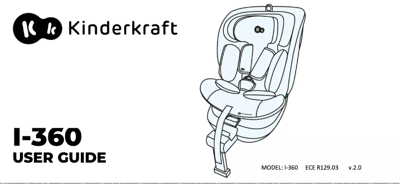 Page 1 de la notice Manuel utilisateur Kindercraft I-360