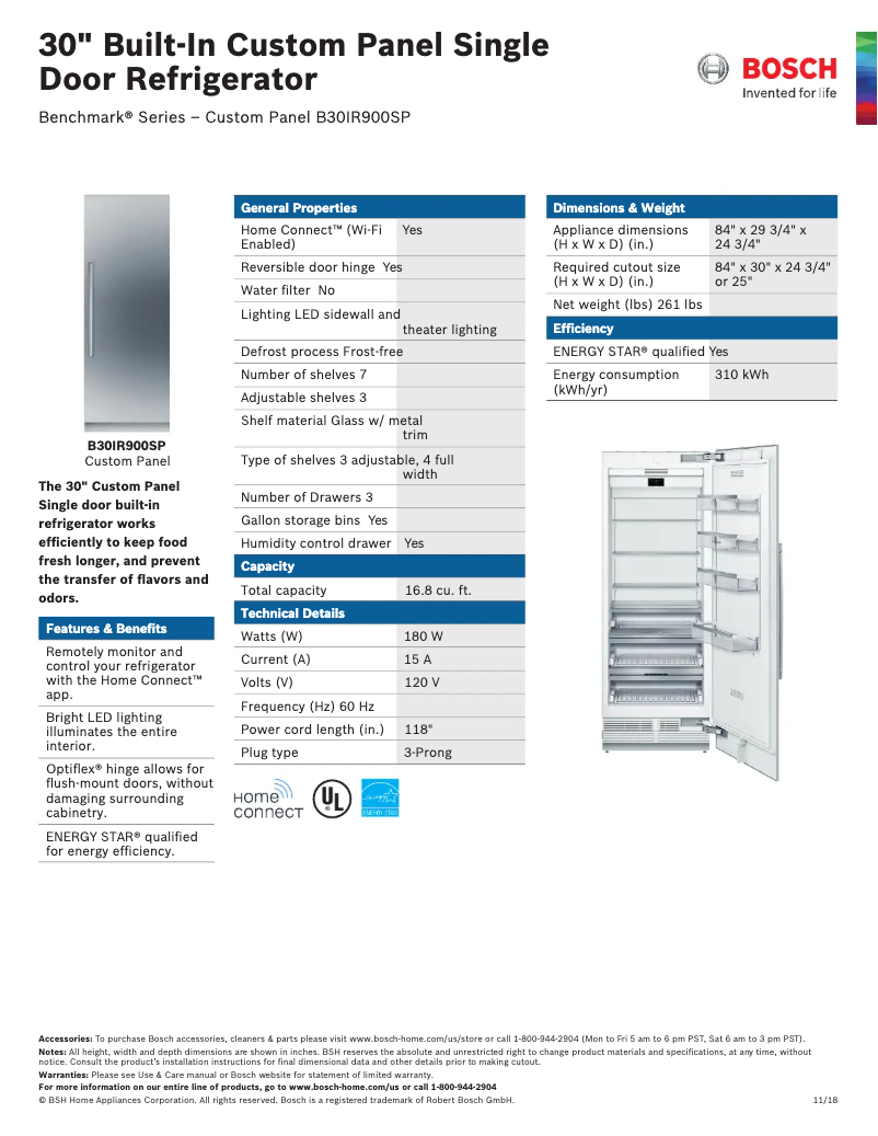 Image de la première page du manuel de l'appareil B30IR900SP