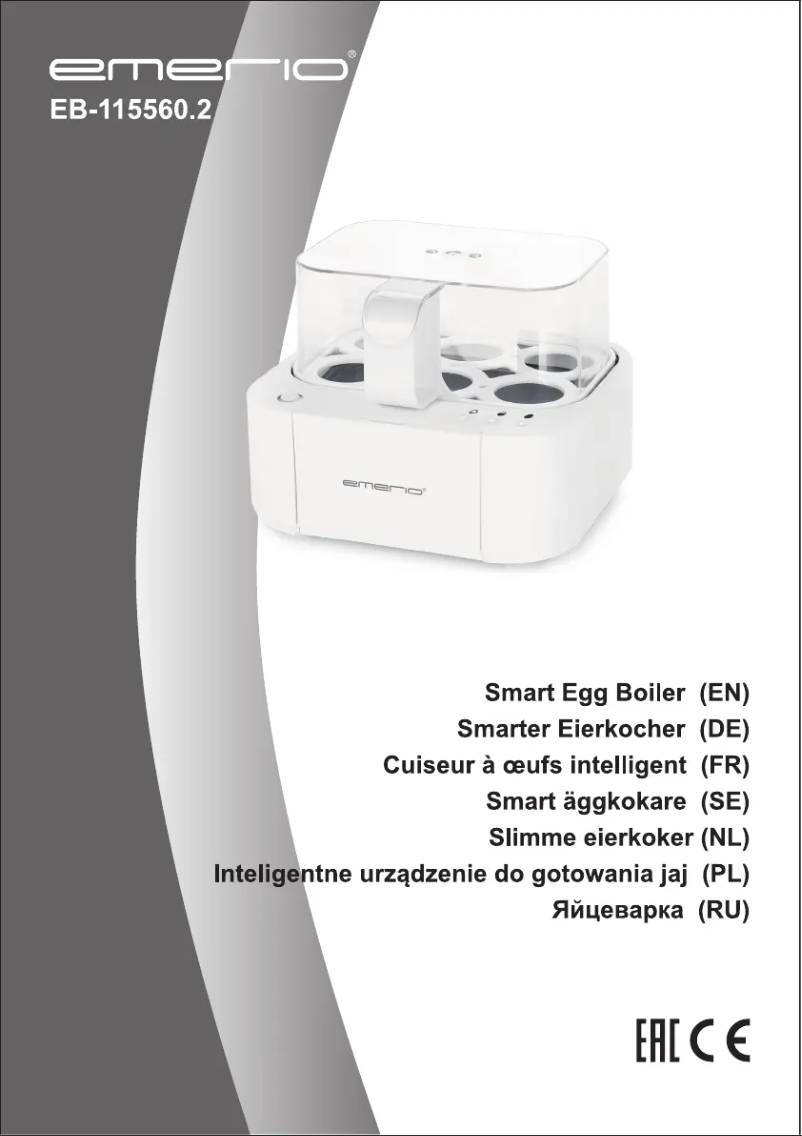 Image de la première page du manuel de l'appareil EB-115560.2