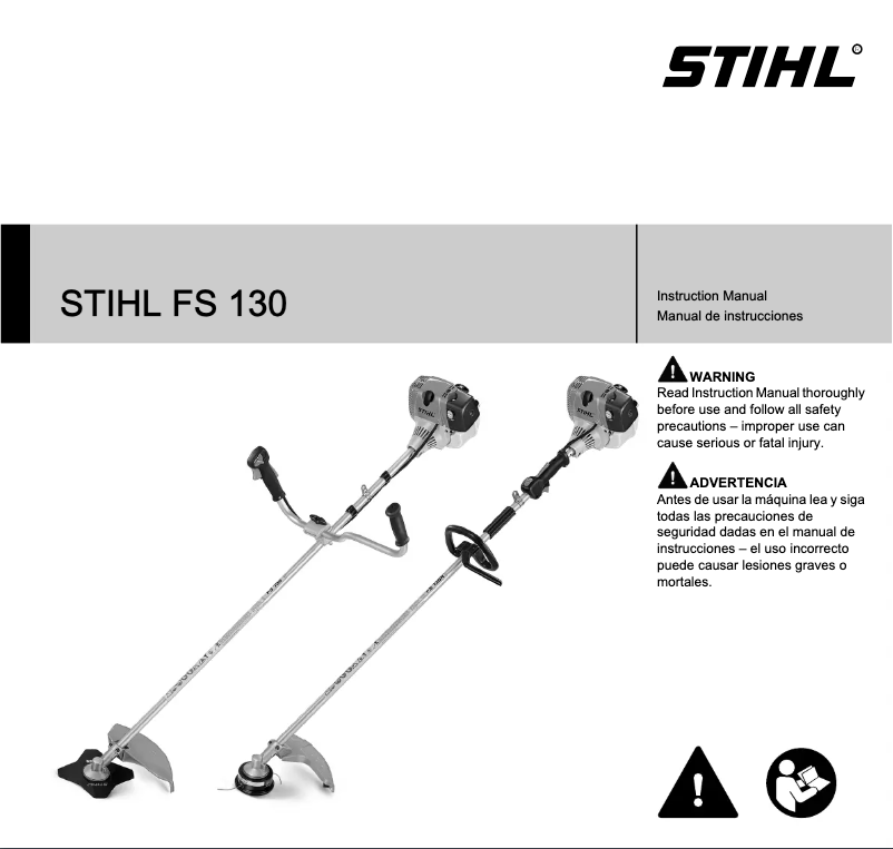Page 1 de la notice Manuel utilisateur Stihl FS 130