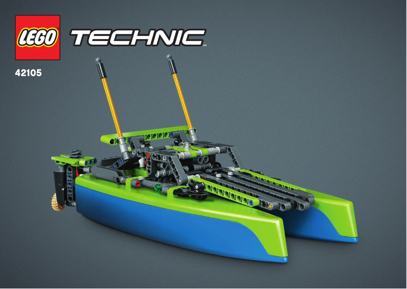 Page n°1 - Manuel utilisateur Lego Technic 42105