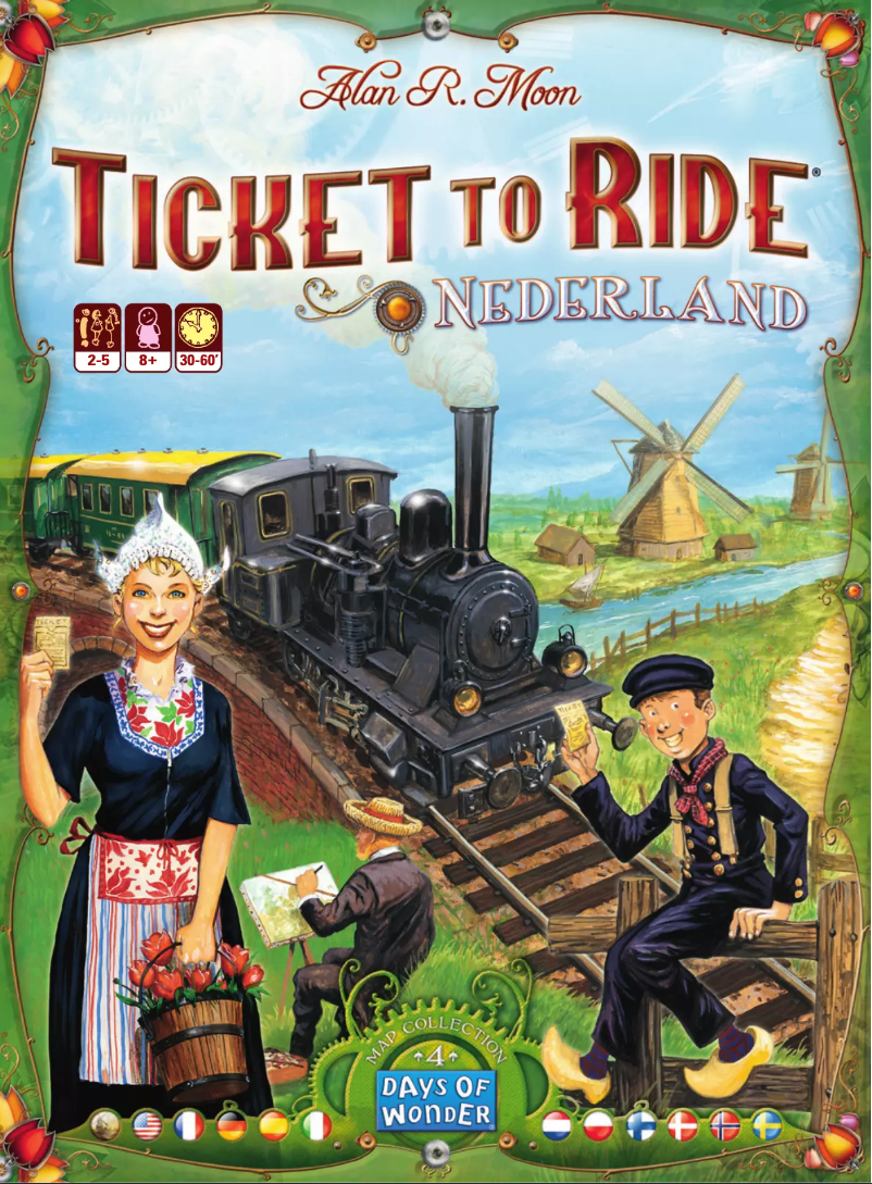Image de la première page du manuel de l'appareil Ticket to Ride - Nederland