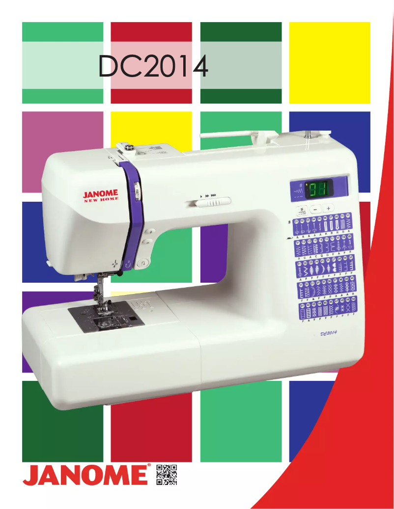 Image de la première page du manuel de l'appareil DC2014