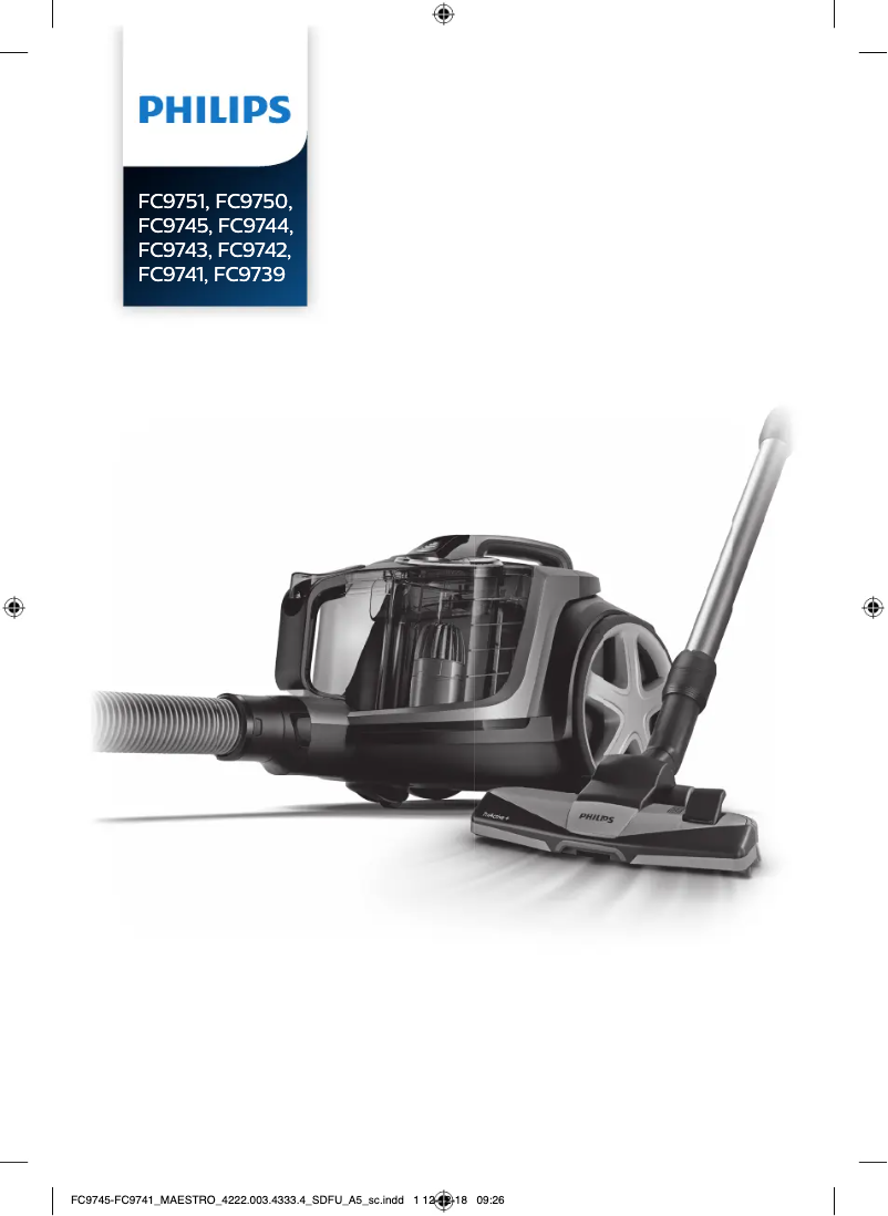 Imagen de la primera página del manual del dispositivo PowerPro Max FC9751