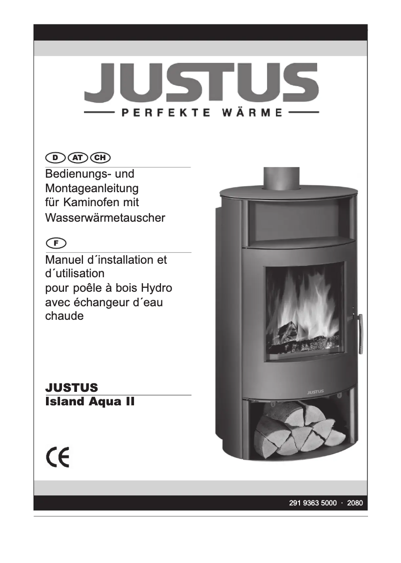 Page 1 de la notice Manuel utilisateur Justus Island Aqua