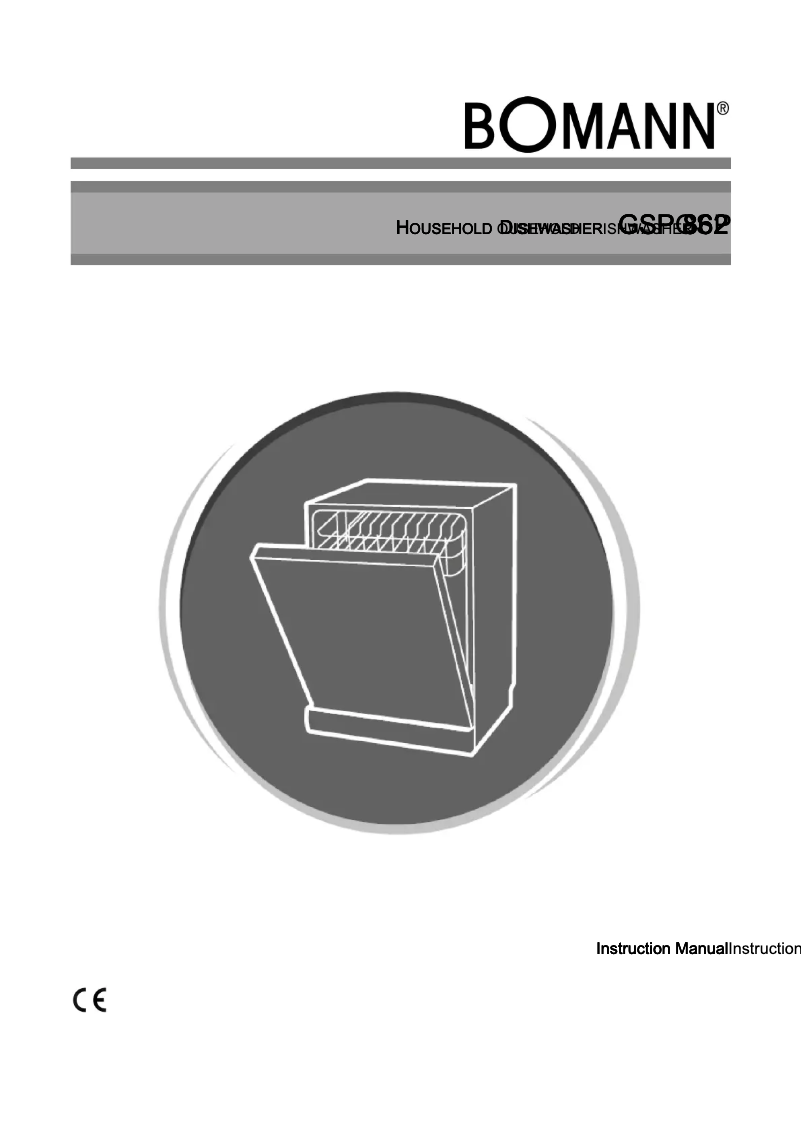 Page 1 de la notice Manuel utilisateur Bomann GSP 862