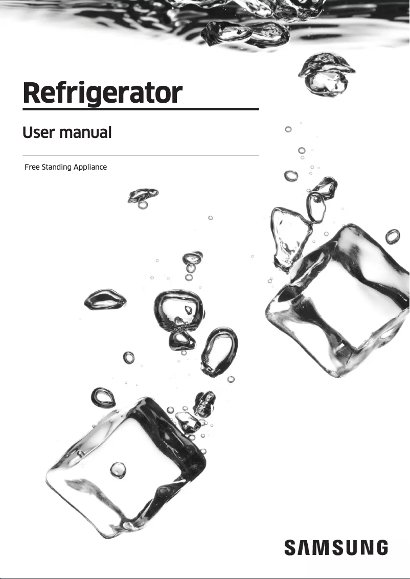 Página 1 del manual Manual de usuario Samsung RS72A50K1SL