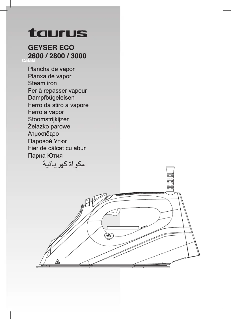 Page n°1 - Manuel utilisateur Taurus Geyser ECO 2600
