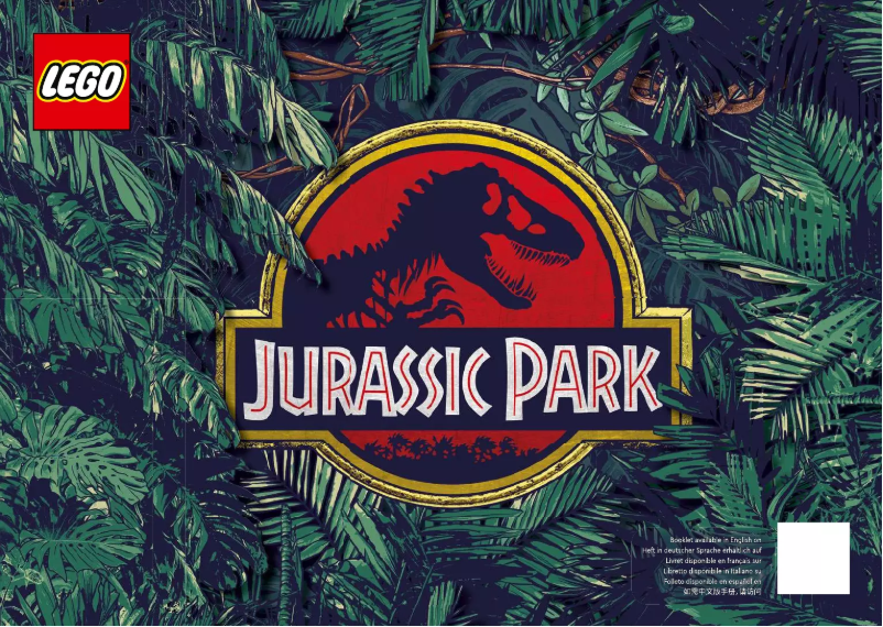Page n°1 - Manuel utilisateur Lego Jurassic Park 76956