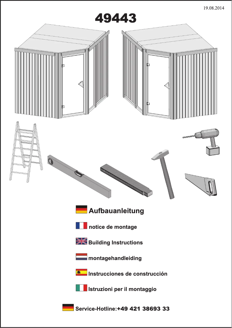 Page 1 de la notice Manuel utilisateur Karibu Bria