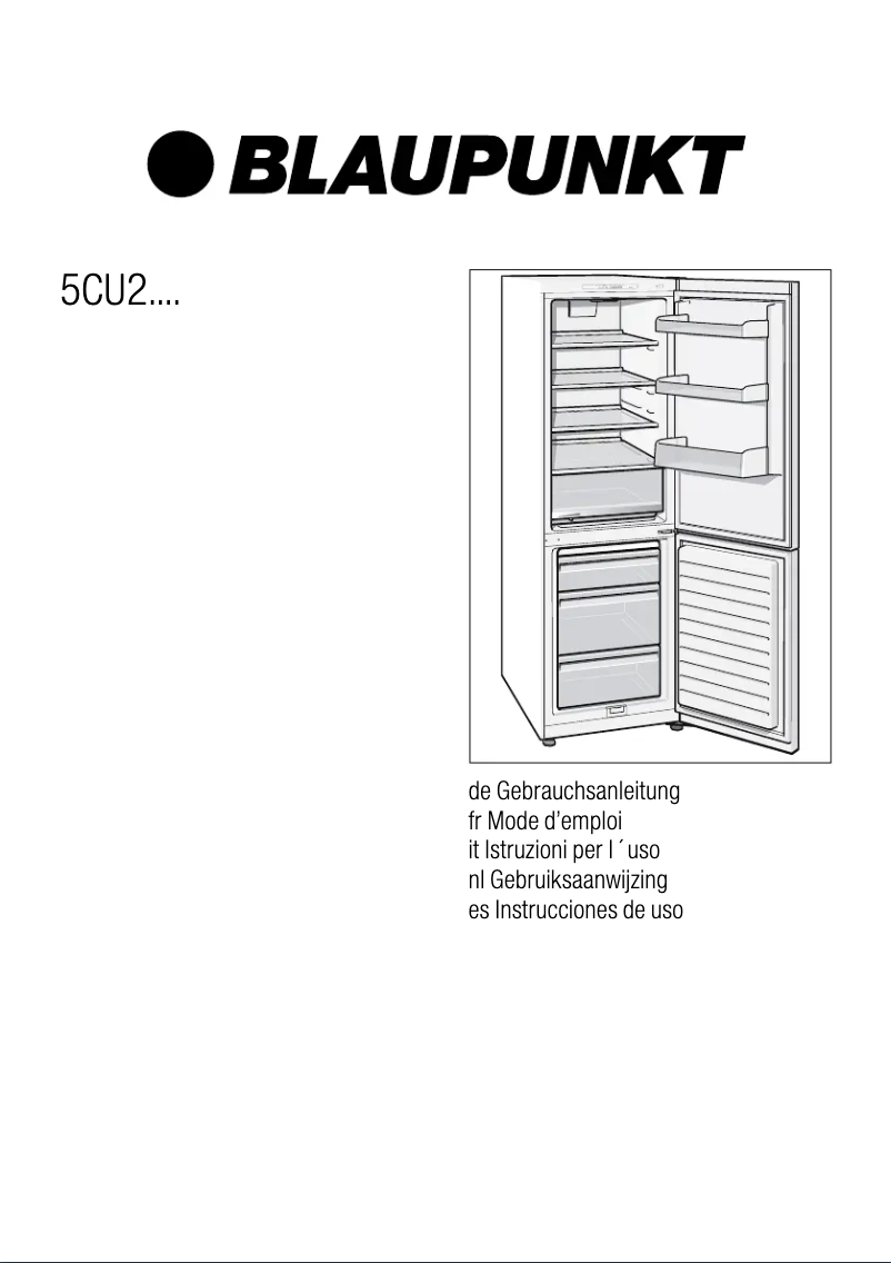 Image de la première page du manuel de l'appareil 5CU29030