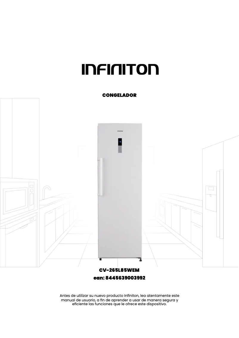 Image de la première page du manuel de l'appareil CV-265L85WEM