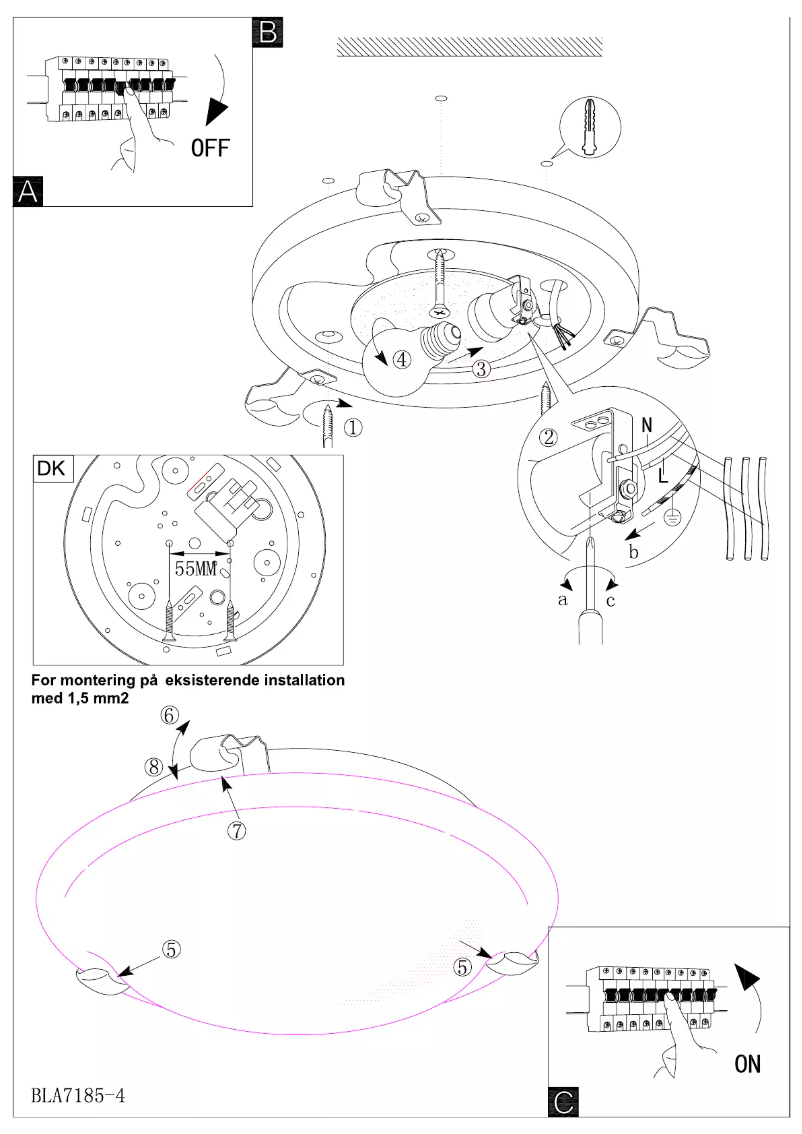 Image de la première page du manuel de l'appareil Salome