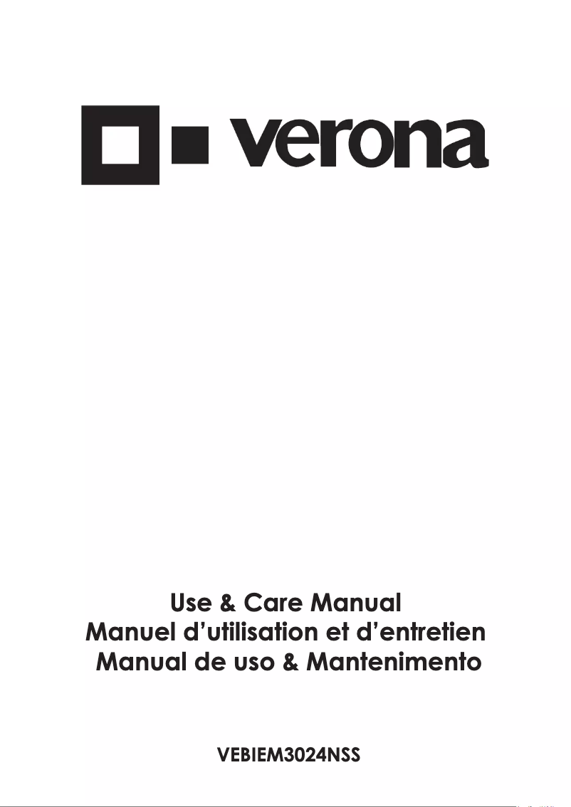 Page n°1 - Manuel utilisateur Verona VECTWO209